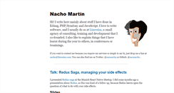 Desktop Screenshot of nacho-martin.com